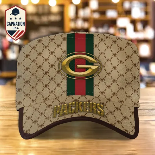 Discover Green-Bay-Packers Custom Name Military Cap Football football Sports Gift For Men