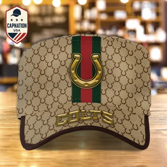 Discover Indianapolis-Colts Custom Name Military Cap Football football Sports Gift For Men