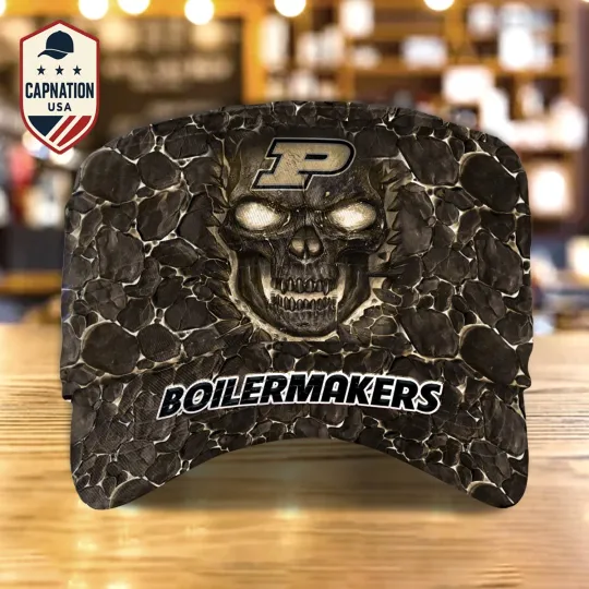 Discover Custom Name Military Cap Purdue-Boilermakers Football NCAA Sports Gift For Men
