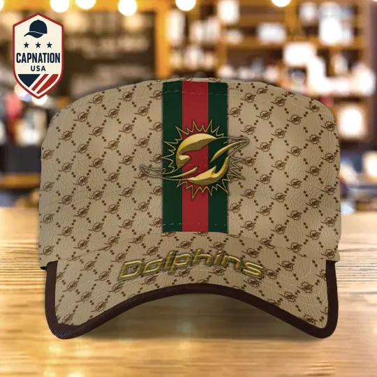 Discover Miami-Dolphins Custom Name Military Cap Football football Sports Gift For Men