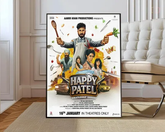 Discover Happy Patel - Khatarnak Jasoos (2026) Movie Official Poster