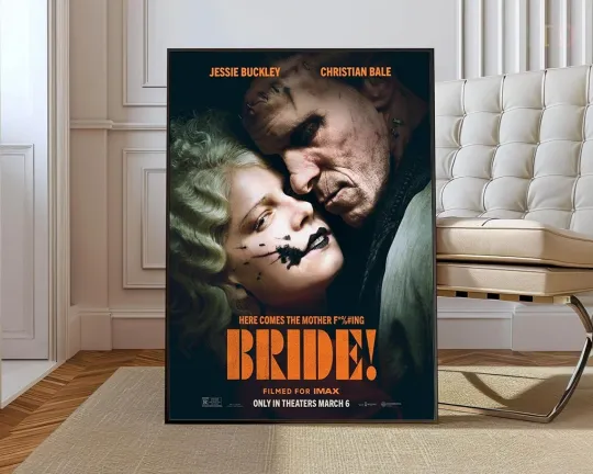 Discover The Bride Movie Official Poster, Premium Matte Vertical Poster, Home & Living
