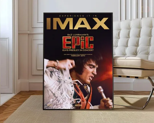Discover EPiC Elvis Presley in Concert 2025 Poster