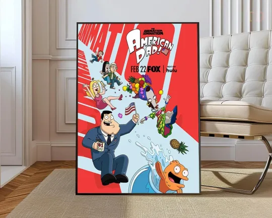 Discover American Dad! Season 22 Vertical Poster