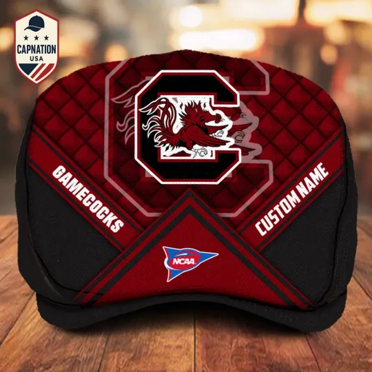 Discover South-Carolina-Gamecocks Jeff Cap NCAA Jeff Cap NCAA Flat Cap
