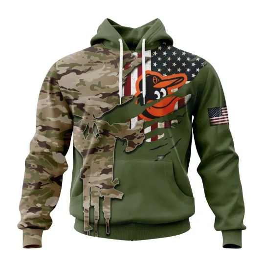 Discover Baltimore Baseball Team Orioless | Special Camo Design For Veterans Day