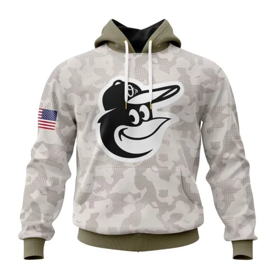 Discover Baltimore Baseball Team Orioless | Special Hoodie Armed Forces Day Design