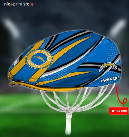 Discover Los Angeles Team Chargers Jeff Cap football Jeff Cap Driving Cap Golf Cap Flat Cap