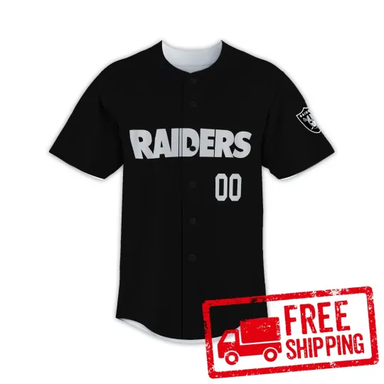 Discover Custom Personalized Las Vegas Team Football AOP Baseball Jersey #2, Lot S-5XL