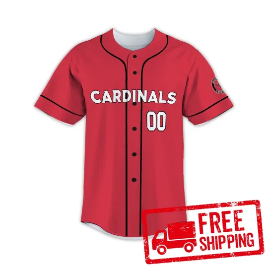 Discover Custom Personalized,  Arizonna Football AOP Baseball Jersey #2, Lot S-5XL