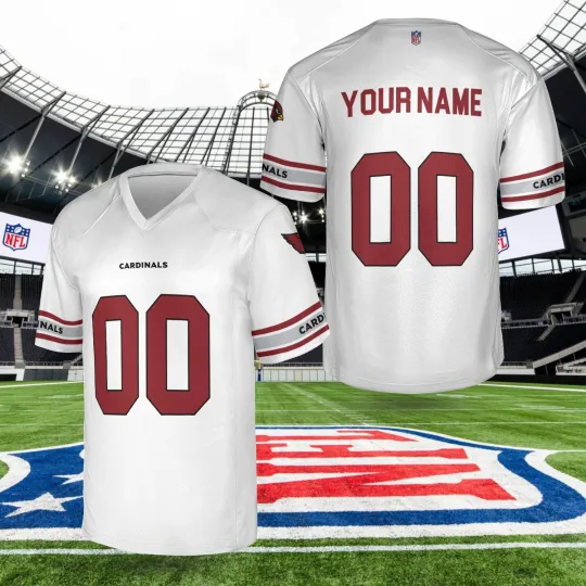 Discover Custom Personalized, Arizonna Team Football AOP Jersey #1, Lot S-5XL