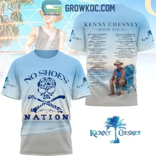 Discover K Ches Book Tour No Shoes 3D Shirt