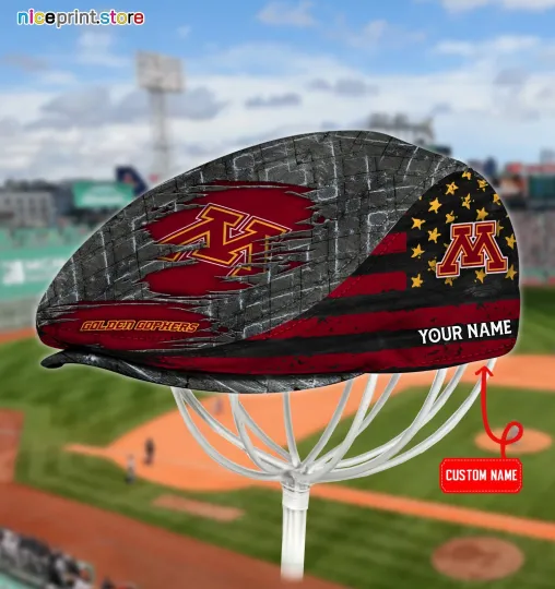 Discover Minnesota-Golden-Gophers Jeff Cap Driving Cap Golf Cap Newsboy Cap Flat Cap