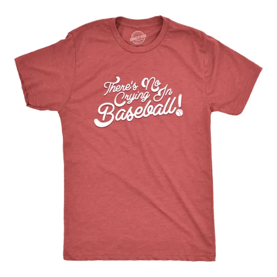 Discover No Crying In Baseball T Shirt Funny 80s Shirts Retro Sports League Tee