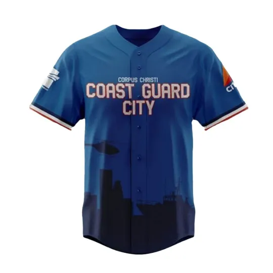 Corpuus Chrisstti Hooks US Coast Guard Night Giveaway Jersey - All Size