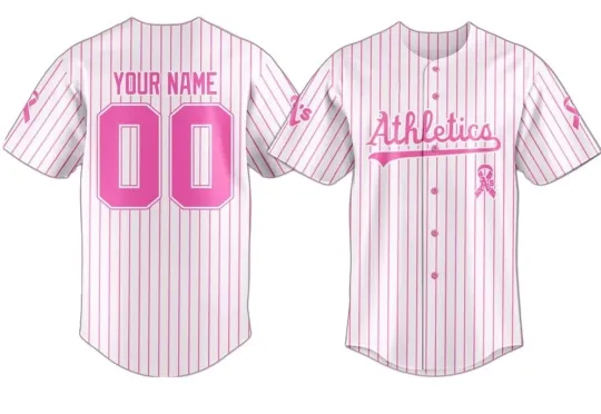 Discover Athletics Breast Cancer Awareness Night Jersey - All Size