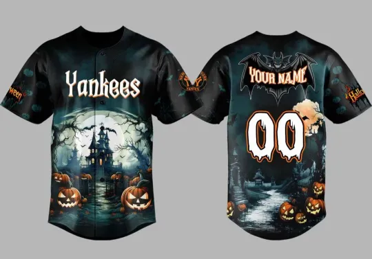 Discover Yankesss x Halloween Jersey - All Size