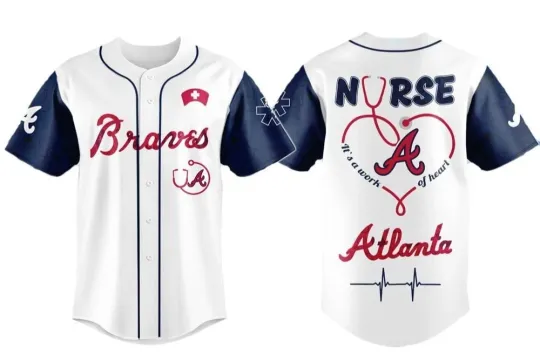 Discover Braves Nurses Appreciation Night Jersey - All Size