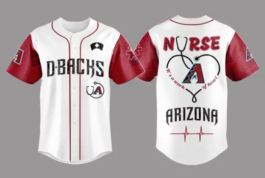Discover Diamondbacks Nurses Appreciation Night Jersey - All Size