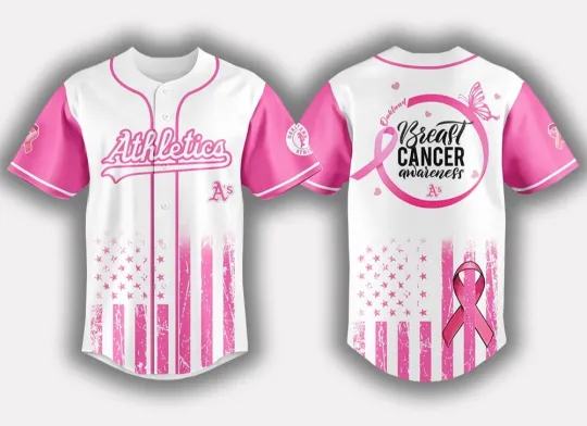 Discover Athletics x Breast Cancer Awareness Game Night Jersey - All Size