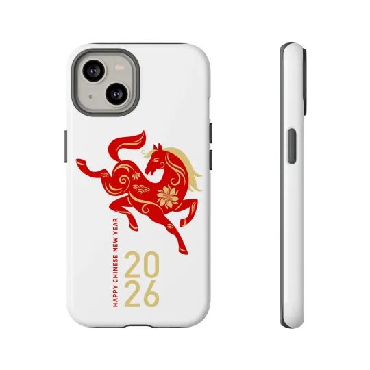 Discover Chinese New Year Phone Case, 2026 Year of the Horse Cover
