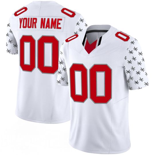 Discover Ohio Football Jersey Embroidered Full Logo | Personalized Stitched Name & Number | Game Day Fan Gift