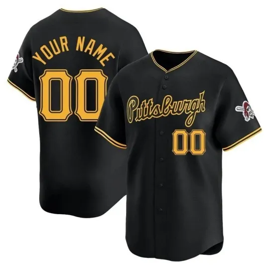 Discover Pittsburgh Custom Numbers, Name Printed Baseball Jersey Shirt Full Size PP3D046