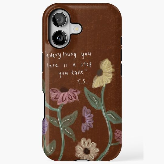 Discover everything you lose is a step you take  iPhone Case