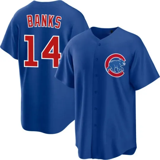 Discover Ernie Banks Baseball Jersey Jersey T-shirt All size US1302