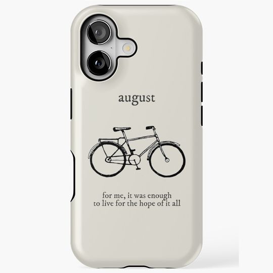 Discover august iPhone Case
