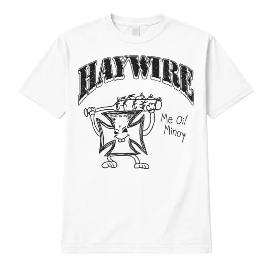 Discover Haywire Rock Band Conditioned For Demolition Me Oil Mino Tour 2026 T-shirt