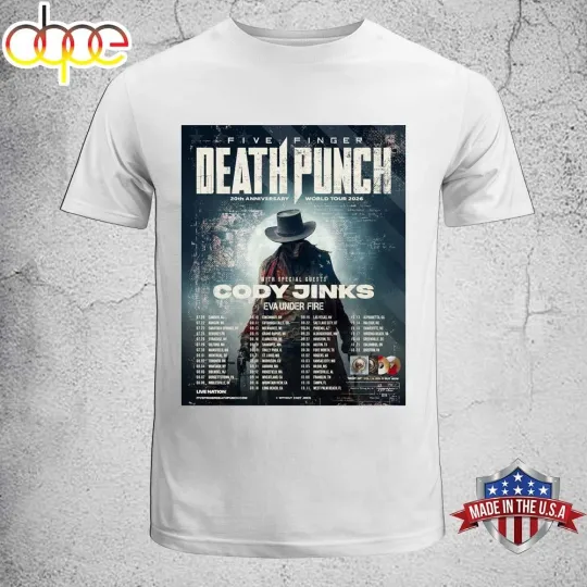 Discover D3Ath Punch 2026 North American Tour Unisex T-Shirt