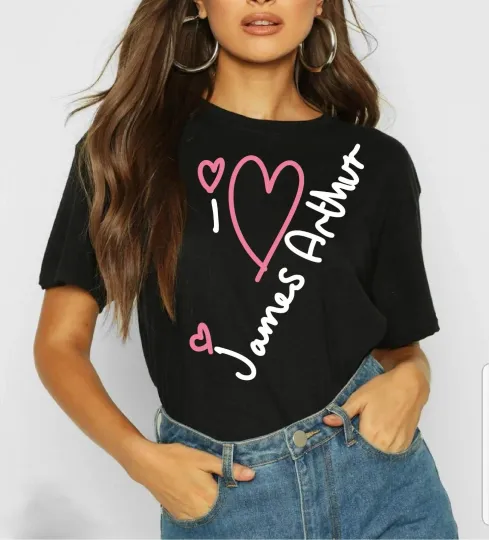 Discover James Arthur T-shirt black The Pisces World tour 2026 Unisex