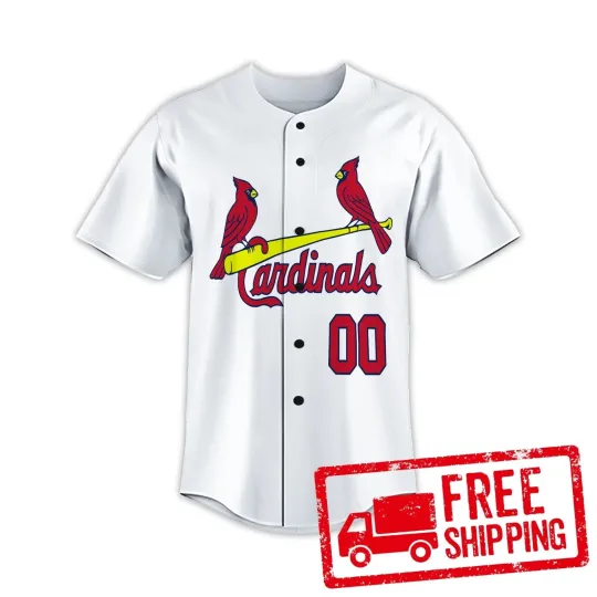 Discover Personalized Name & Number Cardinals Team Jersey Giveaway - All Size
