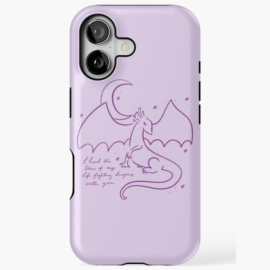 Discover Fighting dragons with you  iPhone Case