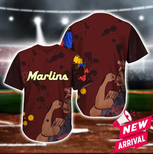 Discover Marlins Venezuelan Heritage Celebration Jersey Giveaway 2025 - All Size