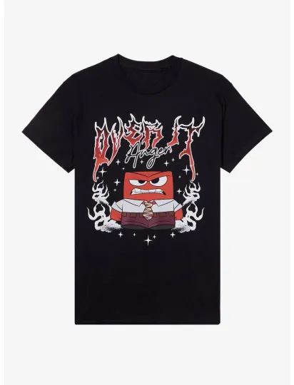 Discover Disney Inside Out 2 Anger Portrait T-Shirt, Gift For Friends