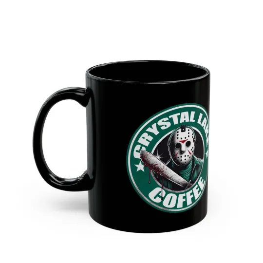 Crystal Lake Coffee Mug - Killer Brew for Horror Fans