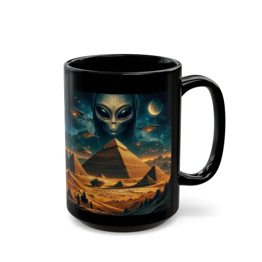 Discover Alien Enigma Egypt Expedition Mug
