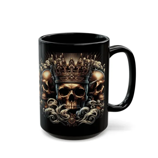 Discover Regal Brew King Skull Coffee Mug