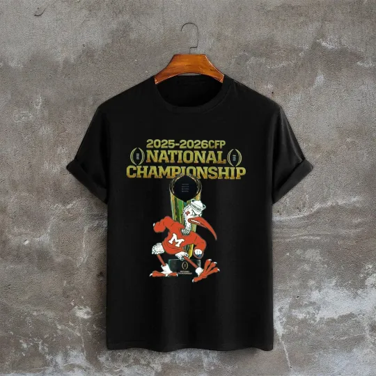 Discover Hurricanes 2026 CFP National Champions Tshirt