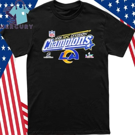 Discover Rams 2026 NFC Division Champions Shirt