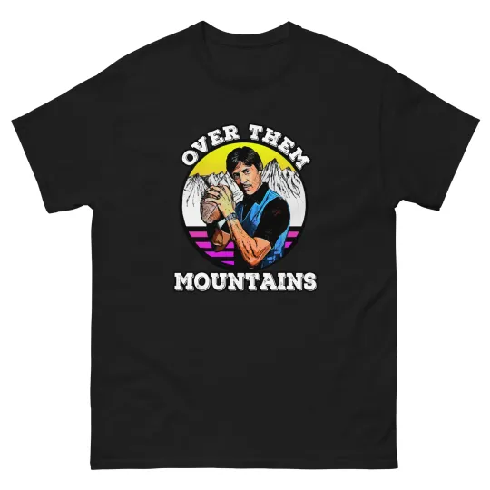 Discover Uncle Rico T-Shirt Napoleon Dynamite Funny Tee Over Mountains