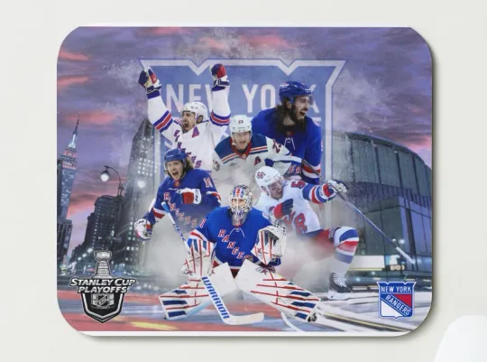 Discover New York Rangers NHL Mouse Pad Stanley Playoffs