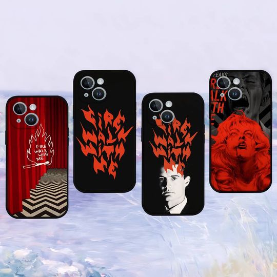 Discover Twin-S Peaks Fire Walk With Me Phone Case Black Phone Case For IPhone 17/16/15/13/14 Pro Max/ 11Plus/X/Xr/Xs Max/12mini