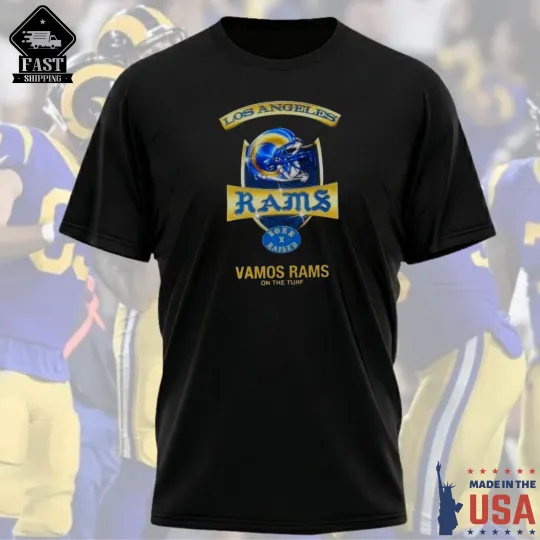 Discover US STOCK -LA Rams 2026 Born X Raised T-Shirt Reprint S-5XL Unisex