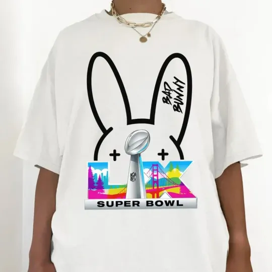 Discover Team Be.nito 2026 White Shirt, Halftime Show, American Football Game LX