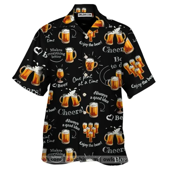 Discover Beer Hawaiian Shirt for Men
