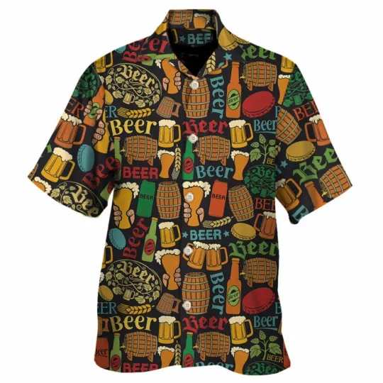 Discover Beer Hawaiian Shirt for Men