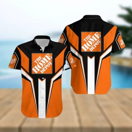 Discover home depot Print Brand 3D Hawaiian Shirt For Men And Women